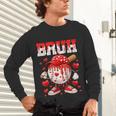 Valentines Day Baseball Drip Boys Bruh Ice Cream Toddler Kid Unisex Long Sleeve T-Shirt