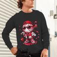 Valentines Day Baseball Drip Ice Cream For Boys Kids Teens Unisex Long Sleeve T-Shirt