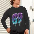 Vintage Baseball 69 Number Unisex Long Sleeve T-Shirt Vintage Baseball 69 Number Unisex Long Sleeve T-Shirt