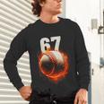 Women's 67 Baseball Boys Birthday Teens Six Seven Brainrot Unisex Long Sleeve T-Shirt Women's 67 Baseball Boys Birthday Teens Six Seven Brainrot Unisex Long Sleeve T-Shirt