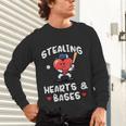 Women's Valentines Day Baseball Stealing Hearts Bases Boys Kids Men Unisex Long Sleeve T-Shirt Women's Valentines Day Baseball Stealing Hearts Bases Boys Kids Men Unisex Long Sleeve T-Shirt