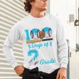100 Days Of 2nd Grade Baseball 100th Day Of School Boys Kids Unisex Long Sleeve T-Shirt