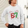 67 Baseball Christmas Candy Cane Snowflake Holiday Sports Unisex Long Sleeve T-Shirt 67 Baseball Christmas Candy Cane Snowflake Holiday Sports Unisex Long Sleeve T-Shirt
