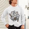 67 Baseball Six Seven Baseball 6 7 Kids Boys Girls Premium Tri-Blend Unisex Long Sleeve T-Shirt