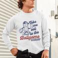 Take Me Out To The Ball Game Retro Peanuts Baseball Sports Unisex Long Sleeve T-Shirt