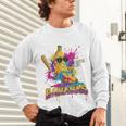 Baseball Banana Splatter Sports Kids Teens Premium Tri-Blend Unisex Long Sleeve T-Shirt Baseball Banana Splatter Sports Kids Teens Premium Tri-Blend Unisex Long Sleeve T-Shirt