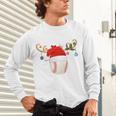 Baseball Christmas Reindeer Santa Hat Sports Player Xmas Unisex Long Sleeve T-Shirt Baseball Christmas Reindeer Santa Hat Sports Player Xmas Unisex Long Sleeve T-Shirt