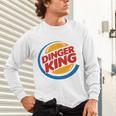 Baseball Dinger King Logo For Home Run Players And Fan Unisex Long Sleeve T-Shirt Baseball Dinger King Logo For Home Run Players And Fan Unisex Long Sleeve T-Shirt