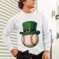 Baseball Leprechaun Hat Saint Patrick Retro Unisex Long Sleeve T-Shirt Baseball Leprechaun Hat Saint Patrick Retro Unisex Long Sleeve T-Shirt