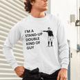 Baseball Pun Saying I'm a Stand Up Double Type Of Guy Unisex Long Sleeve T-Shirt Baseball Pun Saying I'm a Stand Up Double Type Of Guy Unisex Long Sleeve T-Shirt