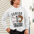 Baseball Senior Mom 2026 The Final Inning Unisex Long Sleeve T-Shirt