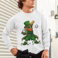 Baseball St Patricks Day Leprechaun Boys Girls Men Women Unisex Long Sleeve T-Shirt