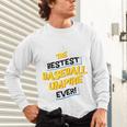 Best Baseball Umpire Job Occupation Premium Tri-Blend Unisex Long Sleeve T-Shirt