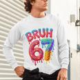 Bruh 67 Baseball Drip Number 67 Player 67th Birthday Unisex Long Sleeve T-Shirt Bruh 67 Baseball Drip Number 67 Player 67th Birthday Unisex Long Sleeve T-Shirt