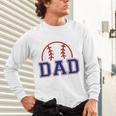 Dad Of Rookie 1st Birthday Baseball Boy Family Matching Unisex Long Sleeve T-Shirt Dad Of Rookie 1st Birthday Baseball Boy Family Matching Unisex Long Sleeve T-Shirt