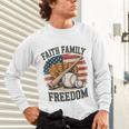 Faith Family Freedom Patriotic Christian Baseball Game Day Unisex Long Sleeve T-Shirt Faith Family Freedom Patriotic Christian Baseball Game Day Unisex Long Sleeve T-Shirt