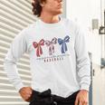 My Favorite Season Is Baseball Coquette Bow Game Day Mom Sis Unisex Long Sleeve T-Shirt My Favorite Season Is Baseball Coquette Bow Game Day Mom Sis Unisex Long Sleeve T-Shirt