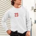 FO23VER Trendy Number 23 Baseball Team Sport For Women Men Unisex Long Sleeve T-Shirt FO23VER Trendy Number 23 Baseball Team Sport For Women Men Unisex Long Sleeve T-Shirt