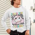 Game Day Vibes Softball Baseball Groovy Game Day Girls Women Unisex Long Sleeve T-Shirt Game Day Vibes Softball Baseball Groovy Game Day Girls Women Unisex Long Sleeve T-Shirt
