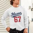 Mason 67 Jersey Baseball Men Women Boys Girls Number 6 7 Unisex Long Sleeve T-Shirt Mason 67 Jersey Baseball Men Women Boys Girls Number 6 7 Unisex Long Sleeve T-Shirt