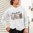 Preppy Baseball Mama Coquette Bow Game Day Mom Mother Unisex Long Sleeve T-Shirt Preppy Baseball Mama Coquette Bow Game Day Mom Mother Unisex Long Sleeve T-Shirt