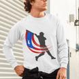 Puerto Rico Baseball Flag Player Boricua Heritage Sports Unisex Long Sleeve T-Shirt Puerto Rico Baseball Flag Player Boricua Heritage Sports Unisex Long Sleeve T-Shirt