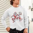 Santa Playing Baseball Catcher Merry Christmas Sport Player Unisex Long Sleeve T-Shirt Santa Playing Baseball Catcher Merry Christmas Sport Player Unisex Long Sleeve T-Shirt
