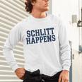Schlitt Happens NY Bronx I Heart Baseball Apparel Unisex Long Sleeve T-Shirt