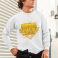 Strike Out Childhood Cancer Boys Baseball Drip Gold Ribbon Unisex Long Sleeve T-Shirt Strike Out Childhood Cancer Boys Baseball Drip Gold Ribbon Unisex Long Sleeve T-Shirt