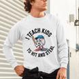 I Teach Kids To Hit And Steal Baseball Softball Coach Unisex Long Sleeve T-Shirt I Teach Kids To Hit And Steal Baseball Softball Coach Unisex Long Sleeve T-Shirt