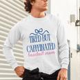 Tired But Caffeinated Baseball Mom Trendy Tired Baseball Mom Unisex Long Sleeve T-Shirt Tired But Caffeinated Baseball Mom Trendy Tired Baseball Mom Unisex Long Sleeve T-Shirt