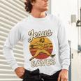 Youth Boy Baseball Jesus Saves Christian Baseball Religious Unisex Long Sleeve T-Shirt Youth Boy Baseball Jesus Saves Christian Baseball Religious Unisex Long Sleeve T-Shirt
