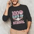 100 Days Of School Baseball 100th Day Of School Girls Unisex Long Sleeve T-Shirt