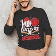 100 Days Of School Baseball Boys Kids Students Unisex Long Sleeve T-Shirt 100 Days Of School Baseball Boys Kids Students Unisex Long Sleeve T-Shirt