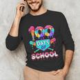 100 Days Of School Baseball Boys Kids Unisex Long Sleeve T-Shirt