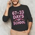 100 Days Of School Baseball Boys Six Seven Drip 100th Day Unisex Long Sleeve T-Shirt 100 Days Of School Baseball Boys Six Seven Drip 100th Day Unisex Long Sleeve T-Shirt