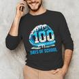 100 Days Of School Baseball Drip Ice Cream Kid Boy 100th Day Unisex Long Sleeve T-Shirt 100 Days Of School Baseball Drip Ice Cream Kid Boy 100th Day Unisex Long Sleeve T-Shirt