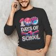 100 Days Of School Baseball Lover Donut Drip Boy Girl Unisex Long Sleeve T-Shirt 100 Days Of School Baseball Lover Donut Drip Boy Girl Unisex Long Sleeve T-Shirt