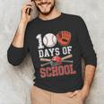 100 Days Of School Baseball Player Teacher Student Unisex Long Sleeve T-Shirt 100 Days Of School Baseball Player Teacher Student Unisex Long Sleeve T-Shirt
