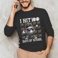 100 Days Of School Boys Kids 100th Day Balls Baseball Kids Unisex Long Sleeve T-Shirt 100 Days Of School Boys Kids 100th Day Balls Baseball Kids Unisex Long Sleeve T-Shirt
