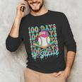 100 Days Of School Drip Baseball 100th Day Baseball School Unisex Long Sleeve T-Shirt 100 Days Of School Drip Baseball 100th Day Baseball School Unisex Long Sleeve T-Shirt