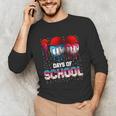 100 Days Of School Dripping Baseball 100th Day Teacher Boy Unisex Long Sleeve T-Shirt 100 Days Of School Dripping Baseball 100th Day Teacher Boy Unisex Long Sleeve T-Shirt