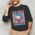 100 Days Smarter Baseball Drip Boys 100 Days Of School Kids Unisex Long Sleeve T-Shirt 100 Days Smarter Baseball Drip Boys 100 Days Of School Kids Unisex Long Sleeve T-Shirt
