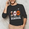 100th Day Of School Basketball Baseball Football Kids Boys Unisex Long Sleeve T-Shirt