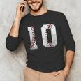 2016 10th Birthday Baseball Boys Kids Ten 10 Tenth Unisex Long Sleeve T-Shirt