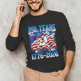 250 Years 1776 2026 250th Baseball American Flag 4th Of July Unisex Long Sleeve T-Shirt 250 Years 1776 2026 250th Baseball American Flag 4th Of July Unisex Long Sleeve T-Shirt