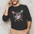 5th Fifth Birthday Baseball Bat Ice-Cream Drip 5yrs Old Boys Unisex Long Sleeve T-Shirt 5th Fifth Birthday Baseball Bat Ice-Cream Drip 5yrs Old Boys Unisex Long Sleeve T-Shirt