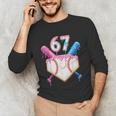 6 7 Baseball Dripping Six Seven Gen Alpha Slang Unisex Long Sleeve T-Shirt 6 7 Baseball Dripping Six Seven Gen Alpha Slang Unisex Long Sleeve T-Shirt