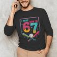 I Was 6 Now Im 7 Ice Cream Drip Baseball For Men Women Kids Unisex Long Sleeve T-Shirt I Was 6 Now Im 7 Ice Cream Drip Baseball For Men Women Kids Unisex Long Sleeve T-Shirt