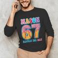 6 7 Mason Baseball Drip Number 67 Player Or 67th Birthday Unisex Long Sleeve T-Shirt 6 7 Mason Baseball Drip Number 67 Player Or 67th Birthday Unisex Long Sleeve T-Shirt